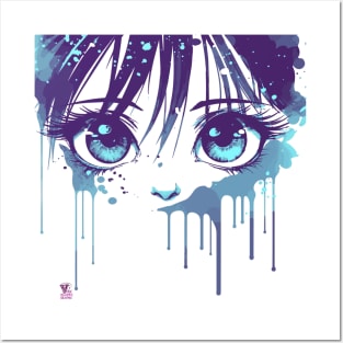 Manga Eyes Posters and Art